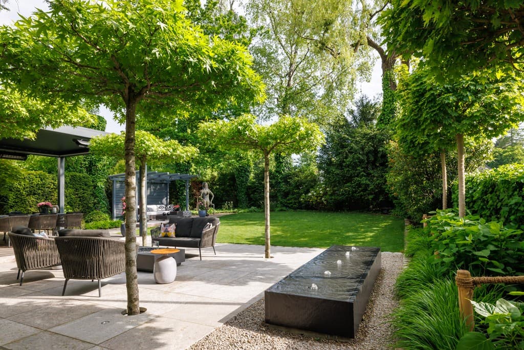 Moderne Terrasse